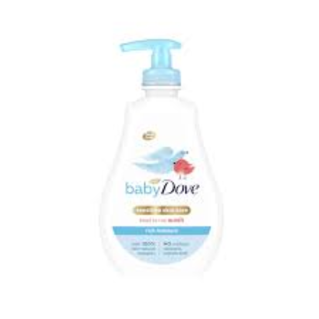 DOVE BABY HTT WASH RICH MOISTURE 400ML